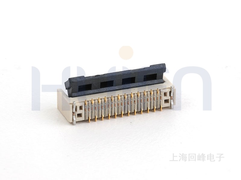0.5mm间距 H5.8mm SMT 180度 立贴
