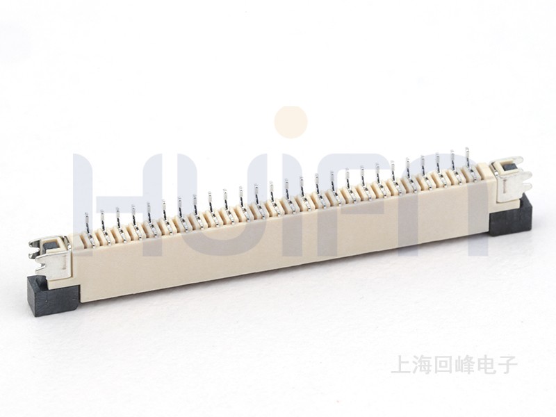 1.0mm间距 H5.4mm 180度 SMT 立贴