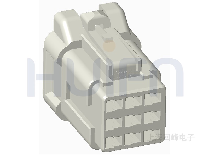 2.20mm 母端子护套 3*3PIN 线到线/线到板