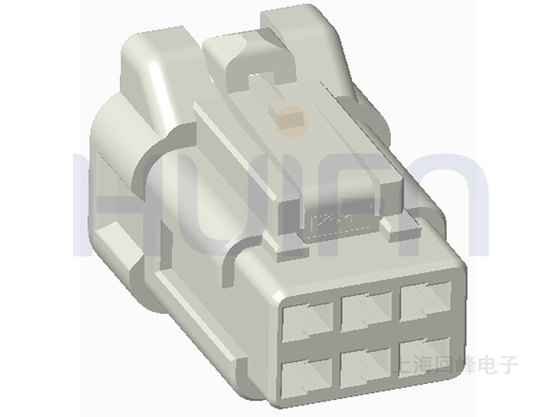 2.20mm 母端子护套 2*3PIN 线到线/线到板