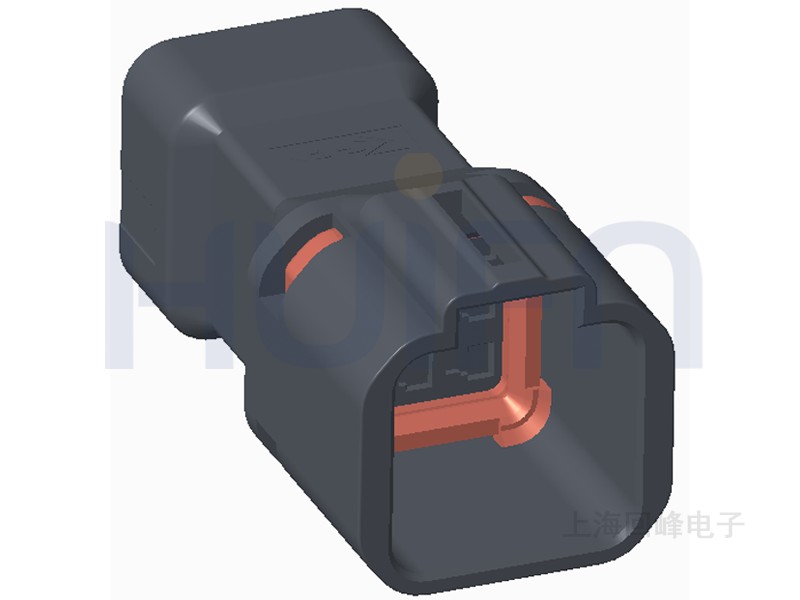 2.20mm 公端子护套 3*3PIN 线到线