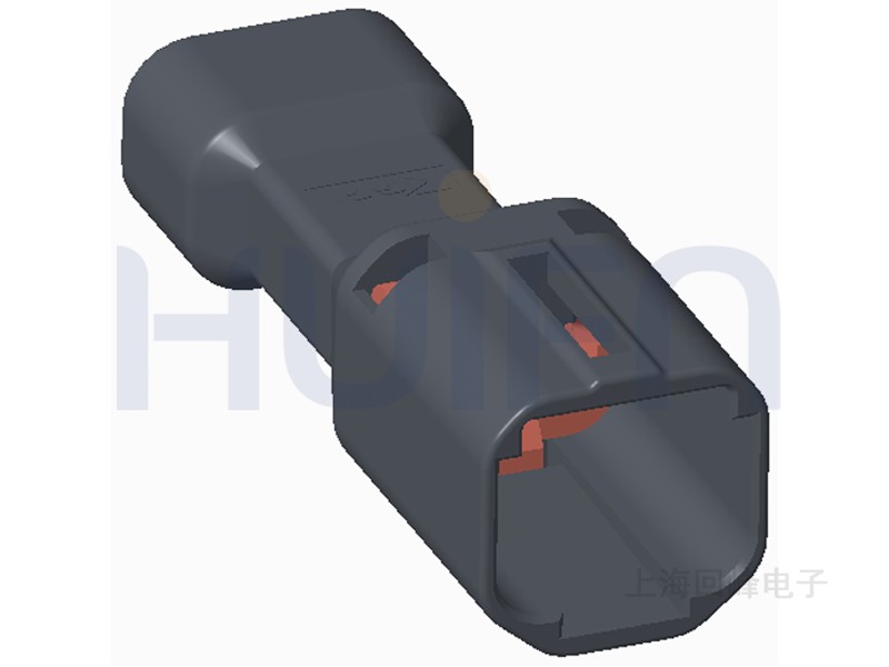 2.20mm 公端子护套 2芯 线到线
