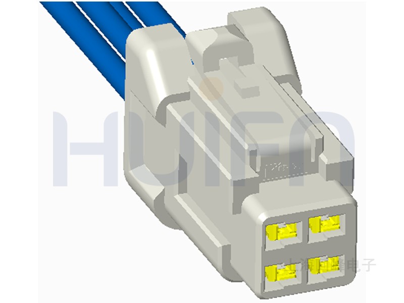 2.20mm间距 2*2PIN 母座+端子