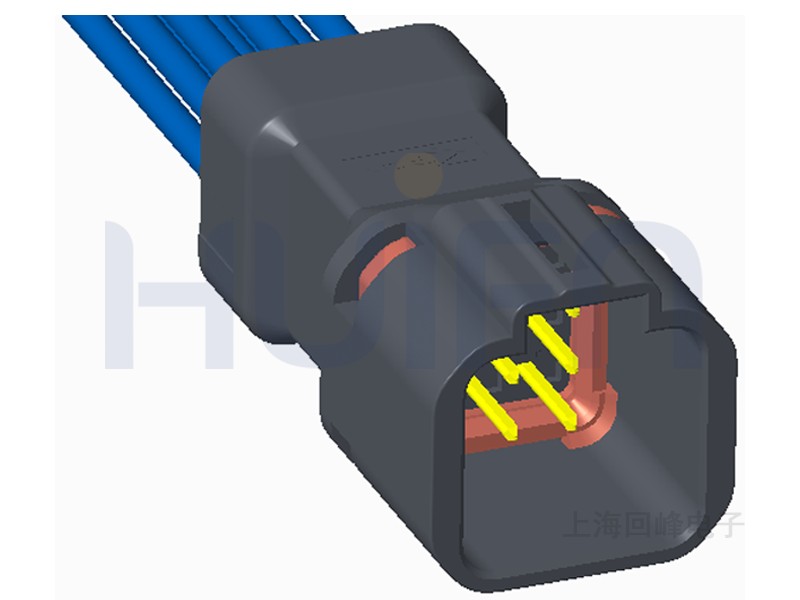 2.20mm间距 3*3PIN 公端子护套 线到线