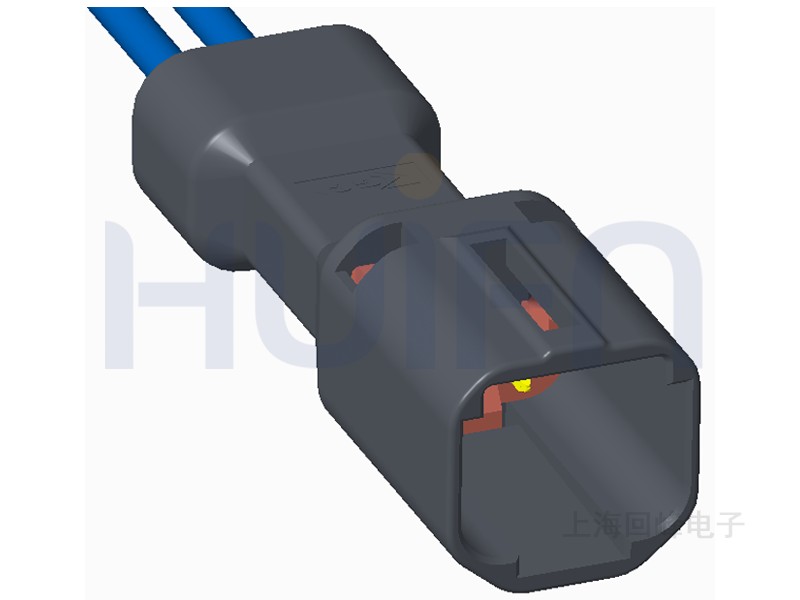 2.20mm间距 2PIN 公端子护套 线到线