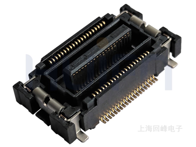 0.50mm 双排 2*20PIN 耐高温 黑色