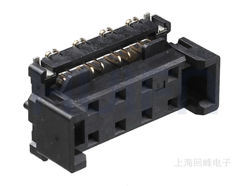 4.00mm 双排 2*4PIN 耐高温 黑色