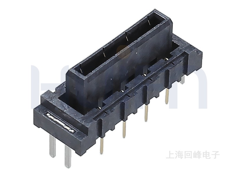 4.00mm 双排 2*4PIN 耐高温 黑色