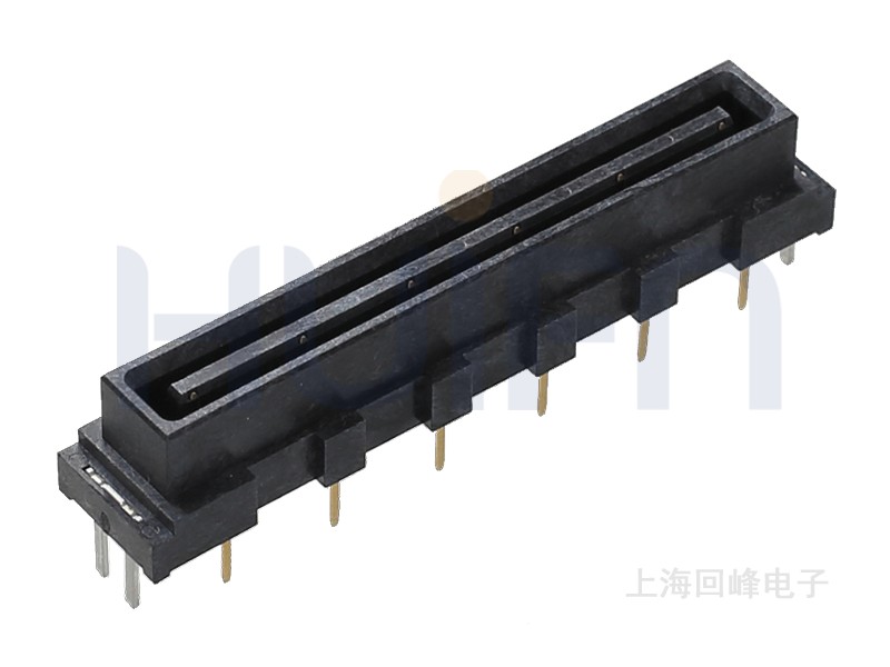 6.50mm 双排 2*6PIN 耐高温 黑色
