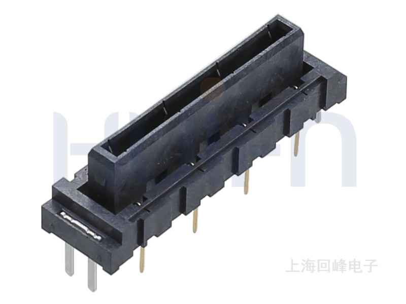 6.50mm 双排 2*4PIN 耐高温 黑色