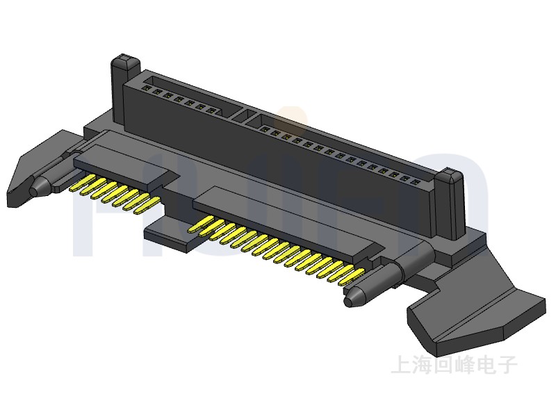 1.27mm  单排 2*24PIN 耐高温 黑色