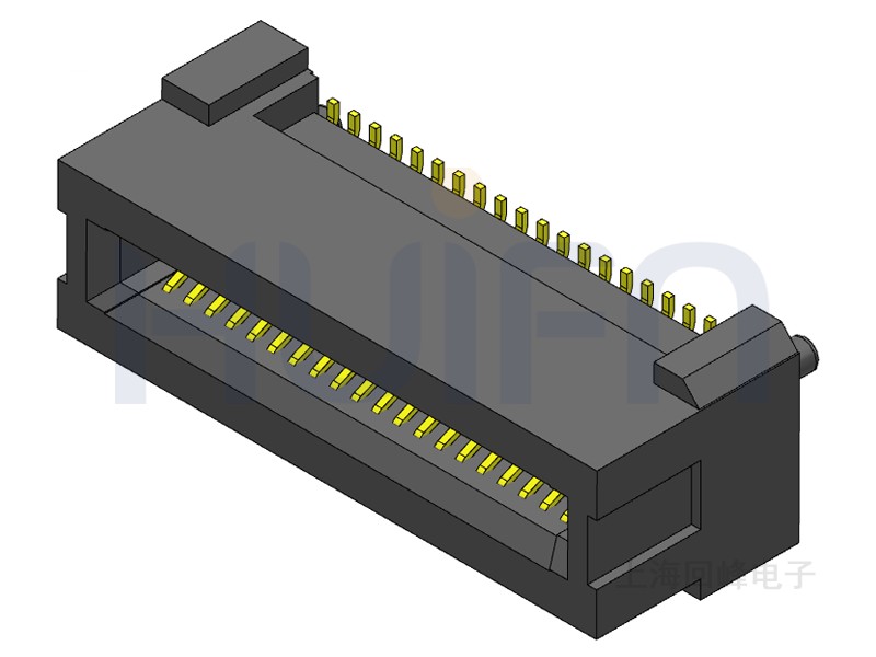 0.8mm 公座 SMT 2*40PIN 高导铜 耐高温