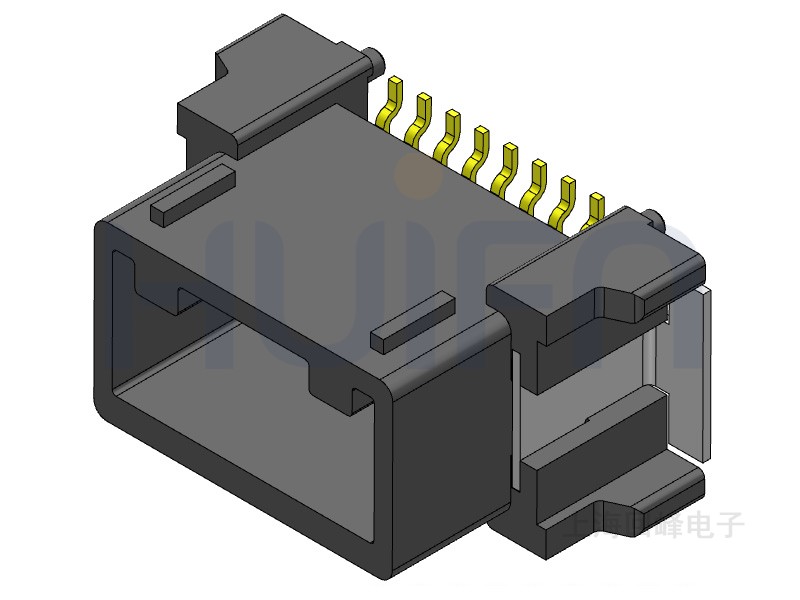 2.2mm 双排公座 SMT 2*20PIN 耐高温
