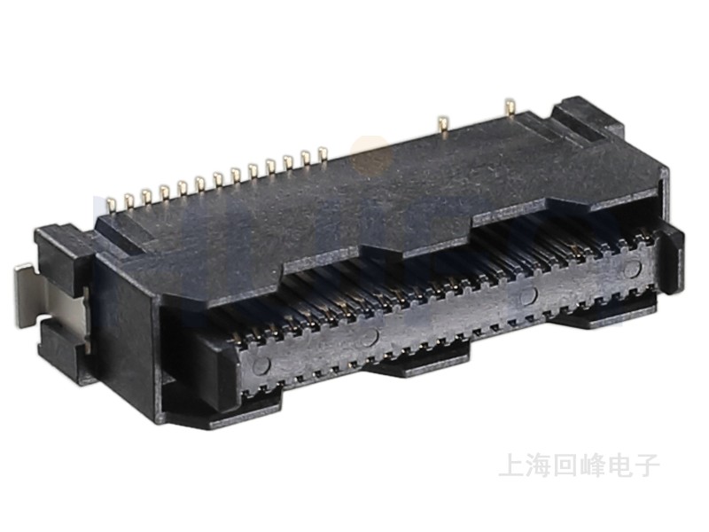 0.8mm 双排公座 SMT 2*24PIN 耐高温