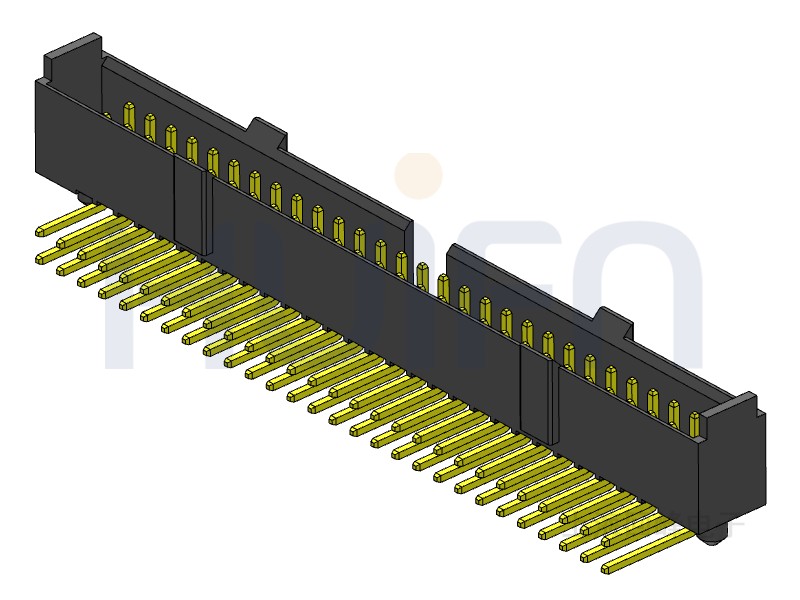 2.0mm 双排公座 2*56PIN 耐高温