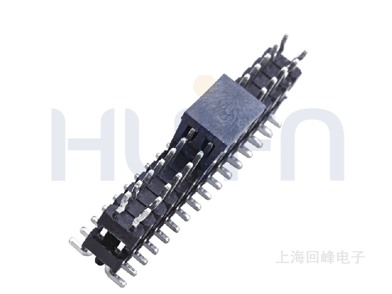 2.0mm 双层双排 加夹持盖 排针