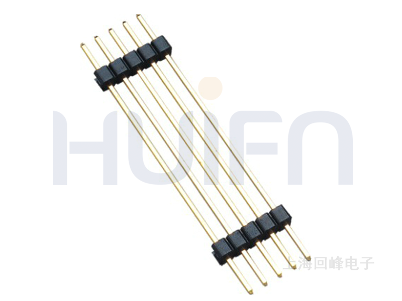 2.54mm 双层单排 180°DIP 排针