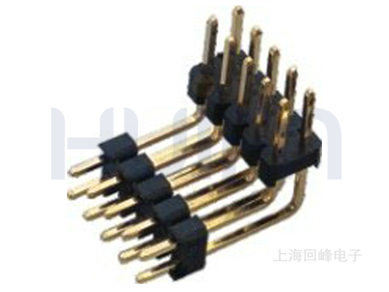 2.54mm 双层双排 90°DIP 排针