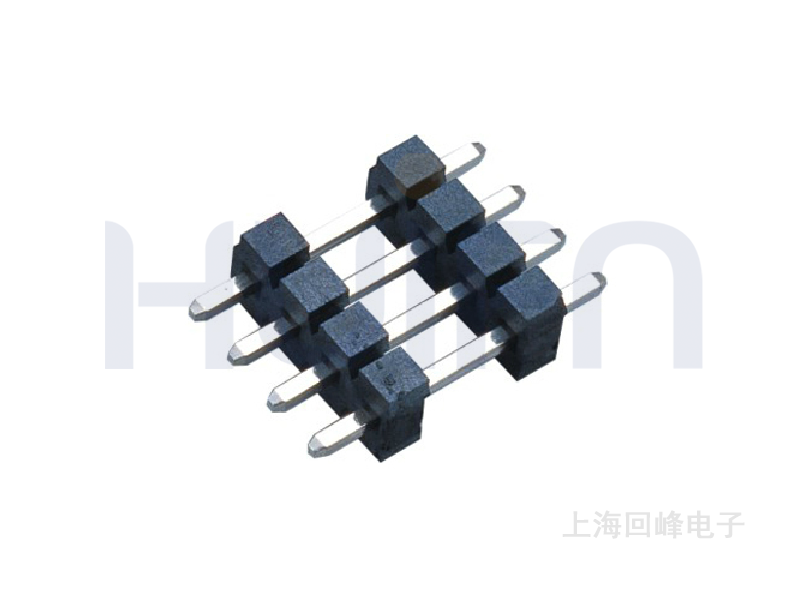 3.96mm 双塑单排 180度  排针