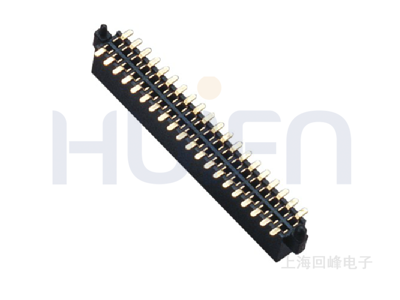 1.27双排排母SMT H=4.4连接器