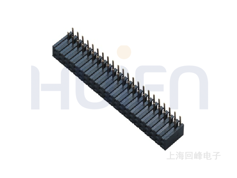 2.0MM H=7.2MM 双排 90°DIP 排母
