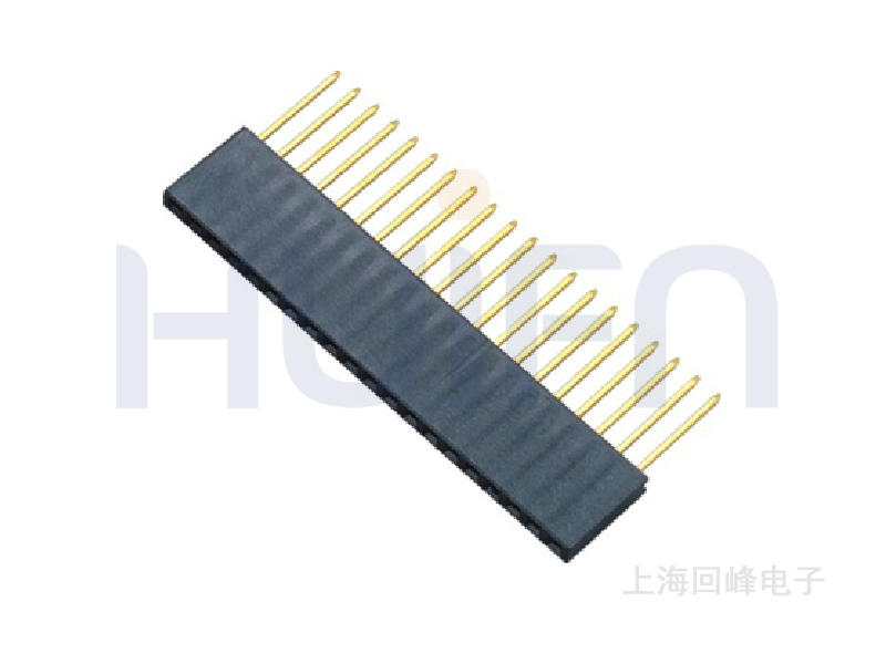 抗氧化 2.54MM H=8.5MM 单排 180°DIP 排母