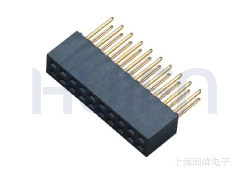 2.54MM 双排 180°DIP 排母 直销