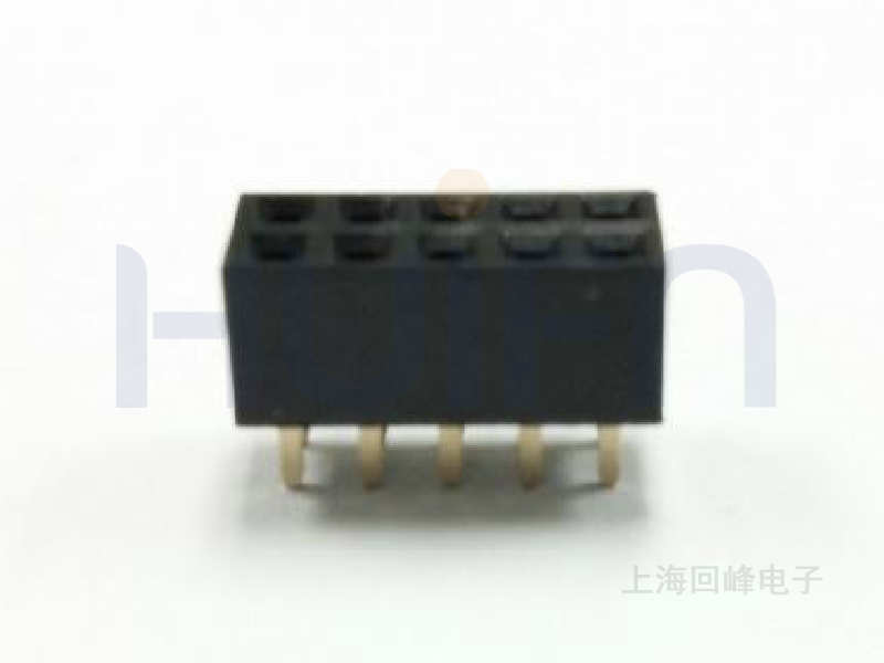 2.54 间距 塑胶高度5.7MM 双排连接器