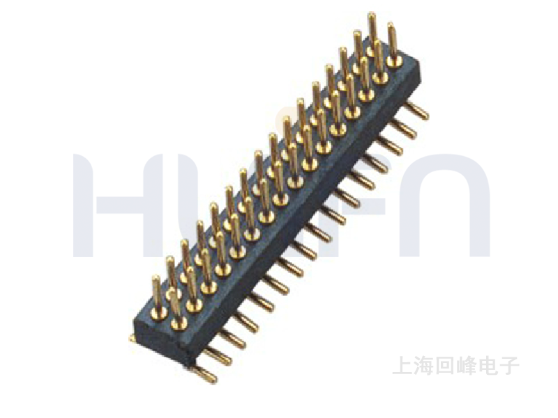 1.27MM H=2.2 180° SMT 圆型排针 厂家