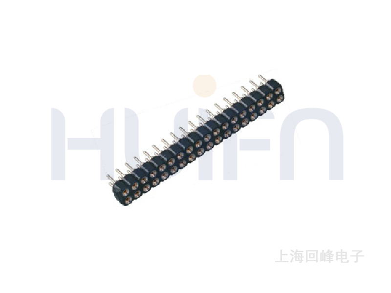 2.54MM 双排 H=3.0 S/T 圆孔排母 厂家