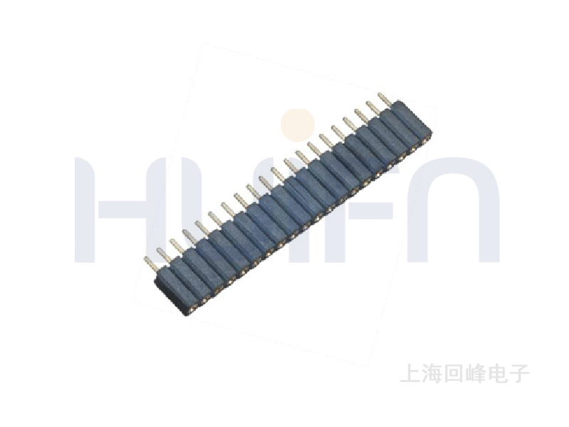 2.54MM 单排 H=7.0 S/T 圆孔排母