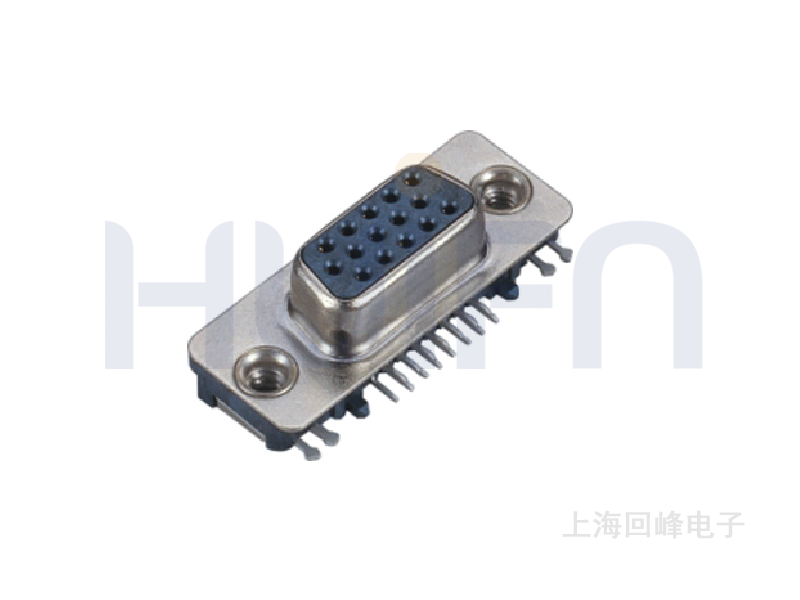 抗氧化 Slim HD/R15P母头 90° DIP 沉板型 D-SUB