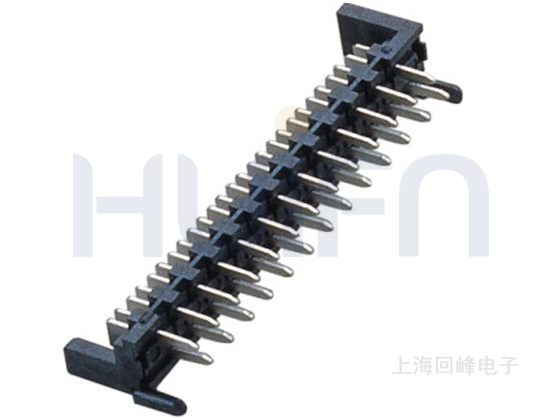 1.27MM 20P 公头板端 镀雾锡 LCP 板对线